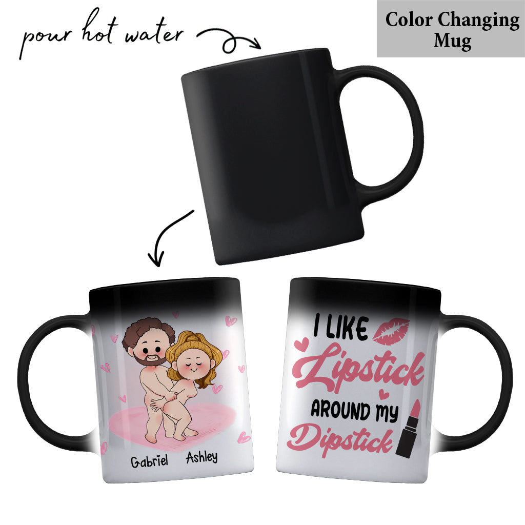 I Light Lipstick - Personalized Couple Mug