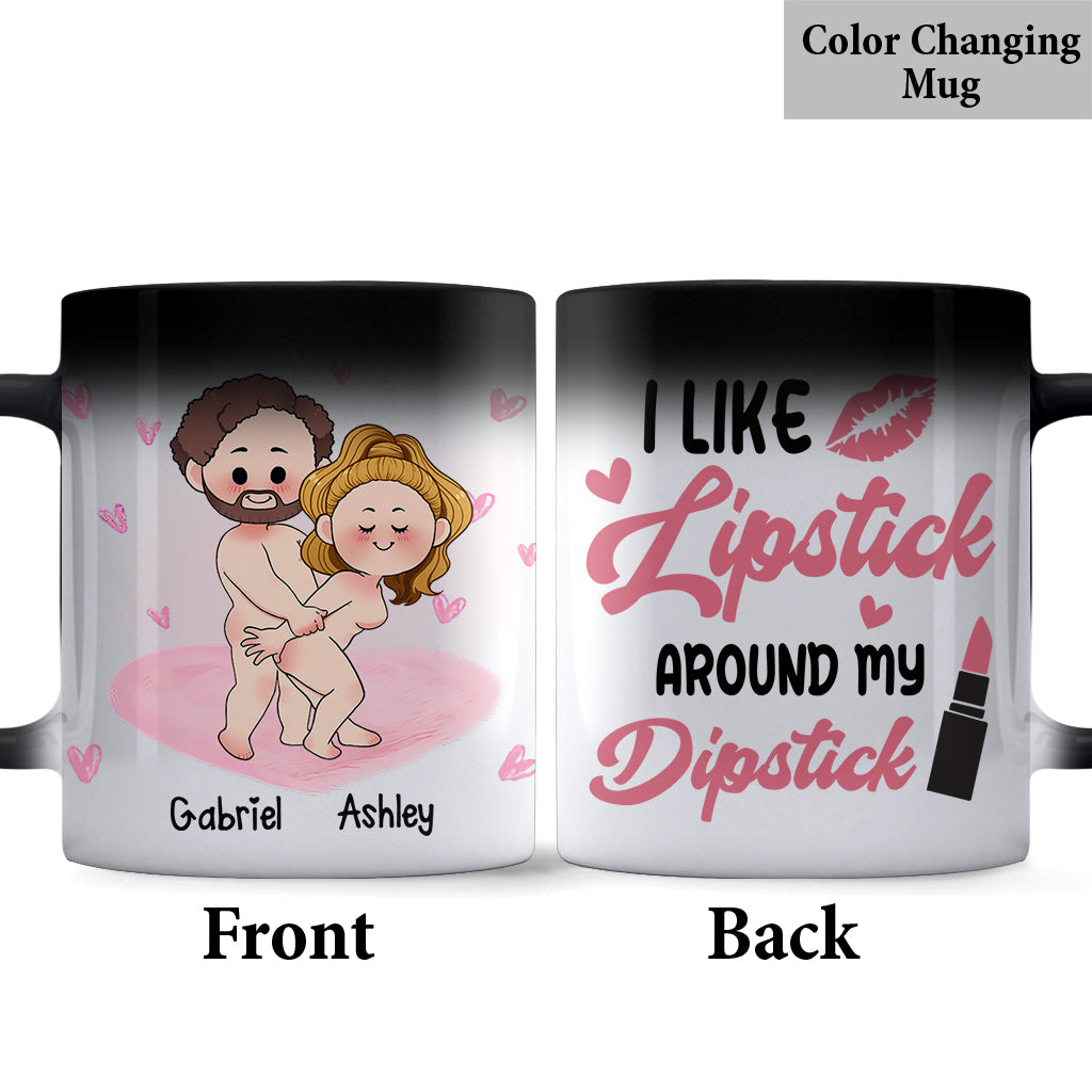 I Light Lipstick - Personalized Couple Mug
