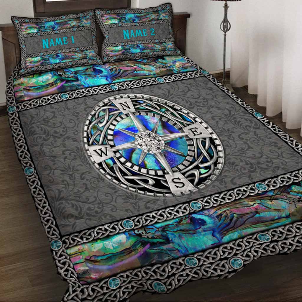 Love Hiking - Personalized Hiking Quilt Set