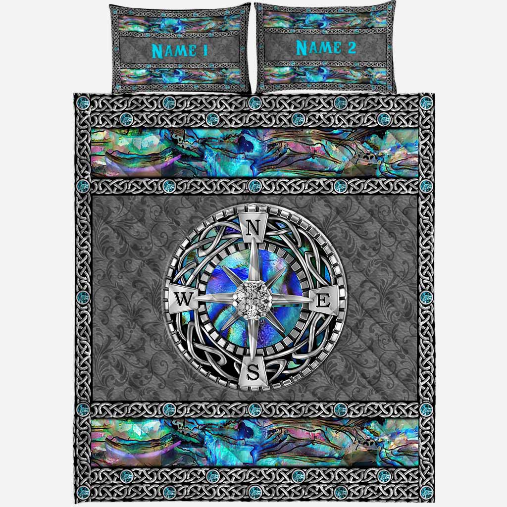 Love Hiking - Personalized Hiking Quilt Set