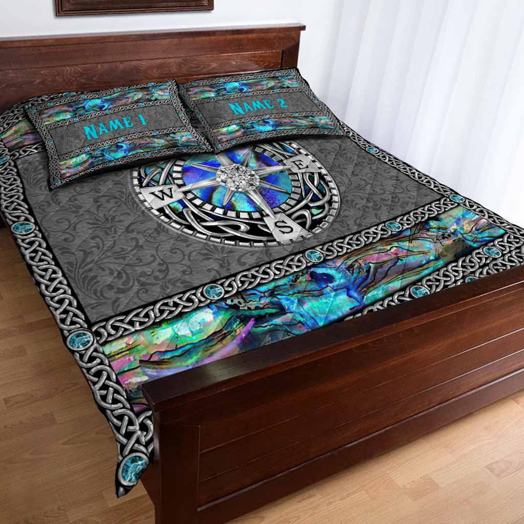 Love Hiking - Personalized Hiking Quilt Set