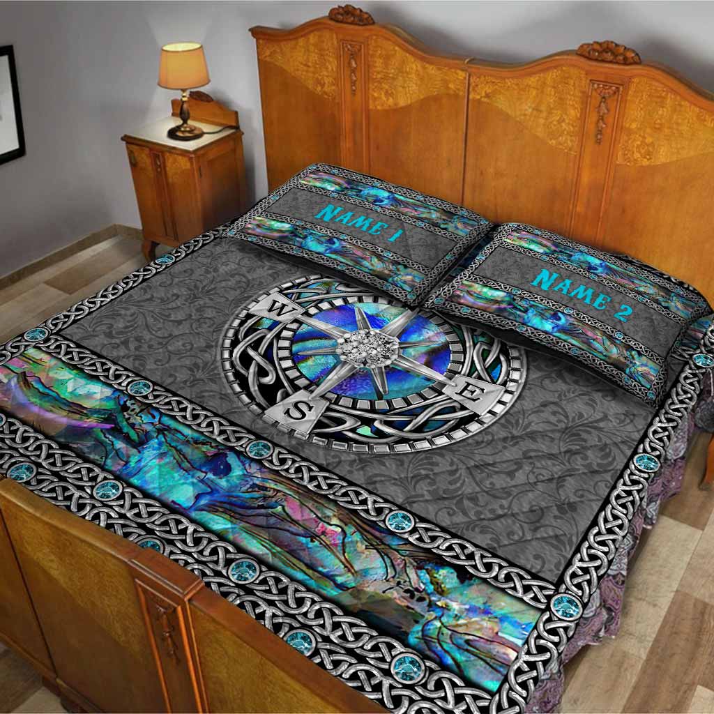 Love Hiking - Personalized Hiking Quilt Set