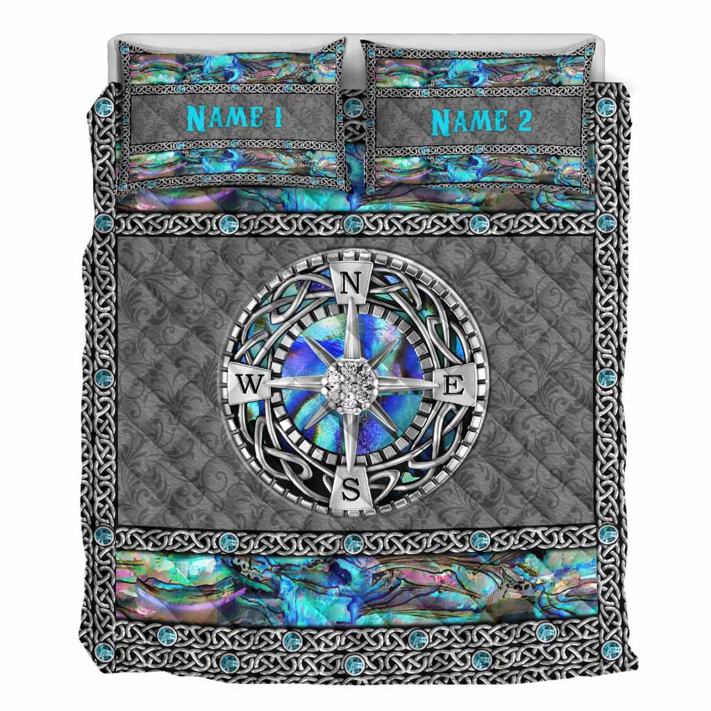 Love Hiking - Personalized Hiking Quilt Set