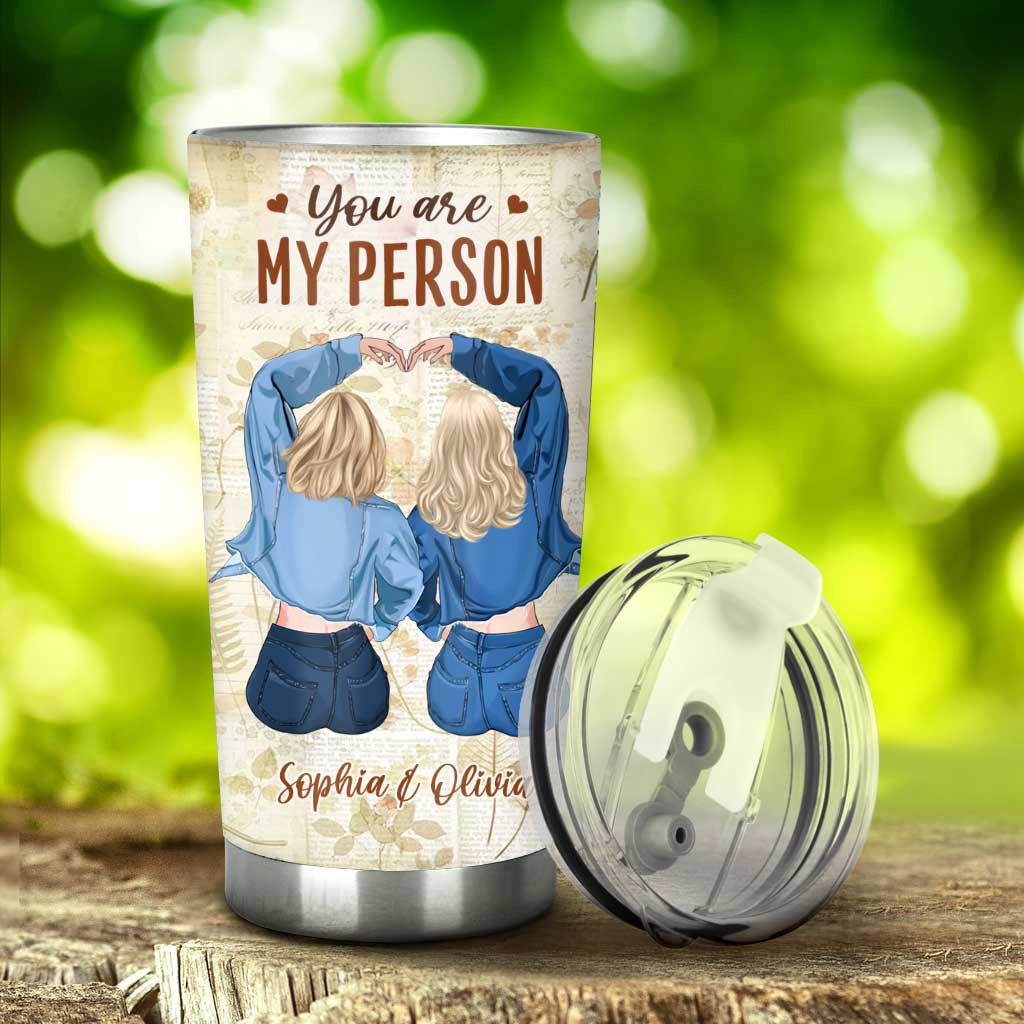 To My Bestie - Personalized Bestie Tumbler