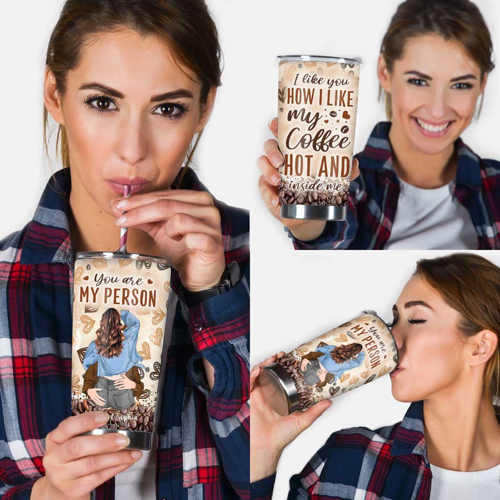 You Are My Person - Personalized Couple Tumbler