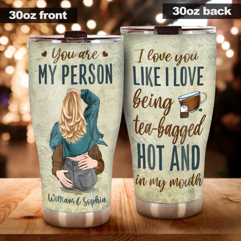 You Are My Person - Personalized Couple Tumbler