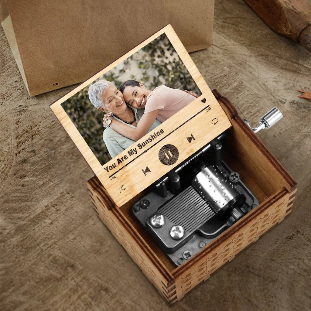 This Is Your Reminder - Personalized Mother's Day Mother Hand Crank Music Box
