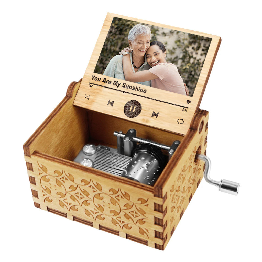This Is Your Reminder - Personalized Mother's Day Mother Hand Crank Music Box
