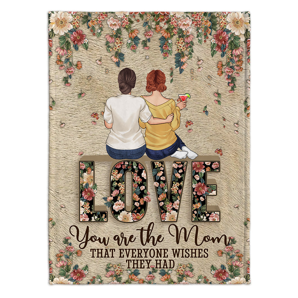 You Are The Mum - Personalized Mother's Day Mother Blanket