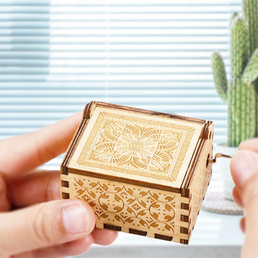 There Is No Greater Love Than That Of A Mother - Personalized Mother's Day Mother Hand Crank Music Box