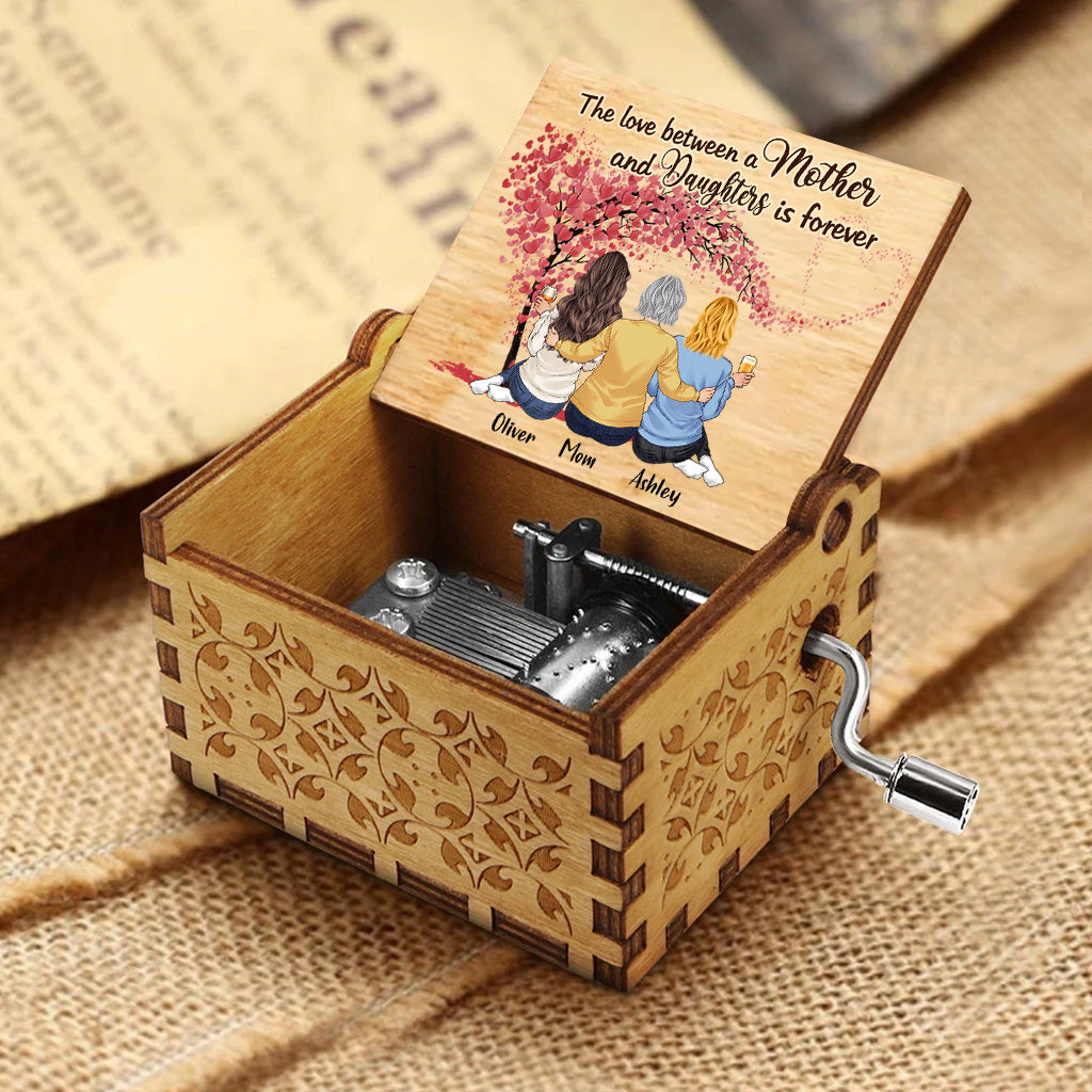 The Love - Personalized Mother's Day Mother Hand Crank Music Box