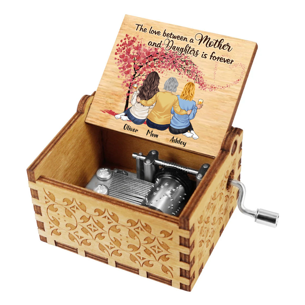 The Love - Personalized Mother's Day Mother Hand Crank Music Box