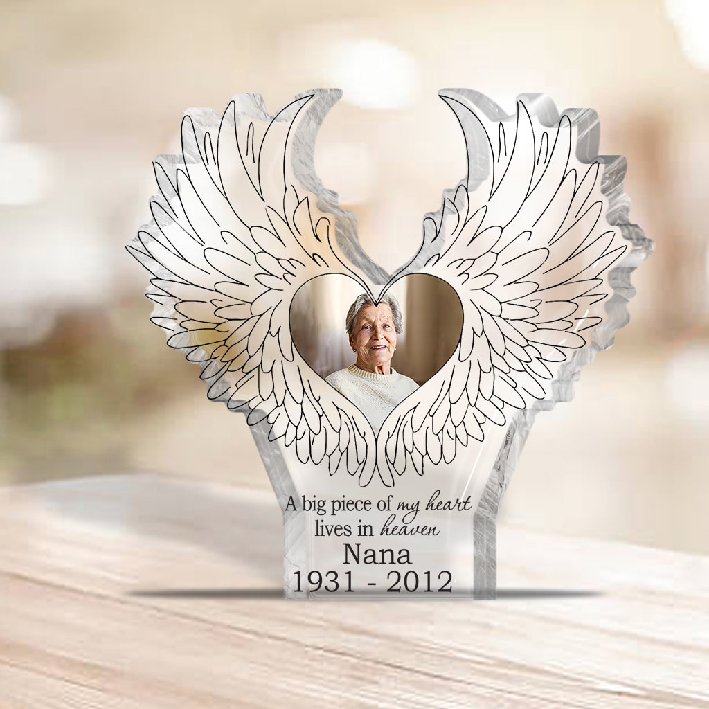 Always On My Mind - Memorial gift for who lose dad, who lose grandma, who lose grandpa, who lose husband, who lose wife, who lose daughter, who lose sister, who lose mom - Personalized Custom Shaped Acrylic Plaque