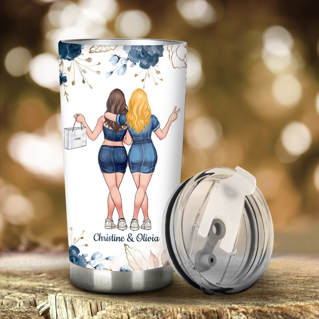 Talking To Your Sister - Personalized Bestie Tumbler
