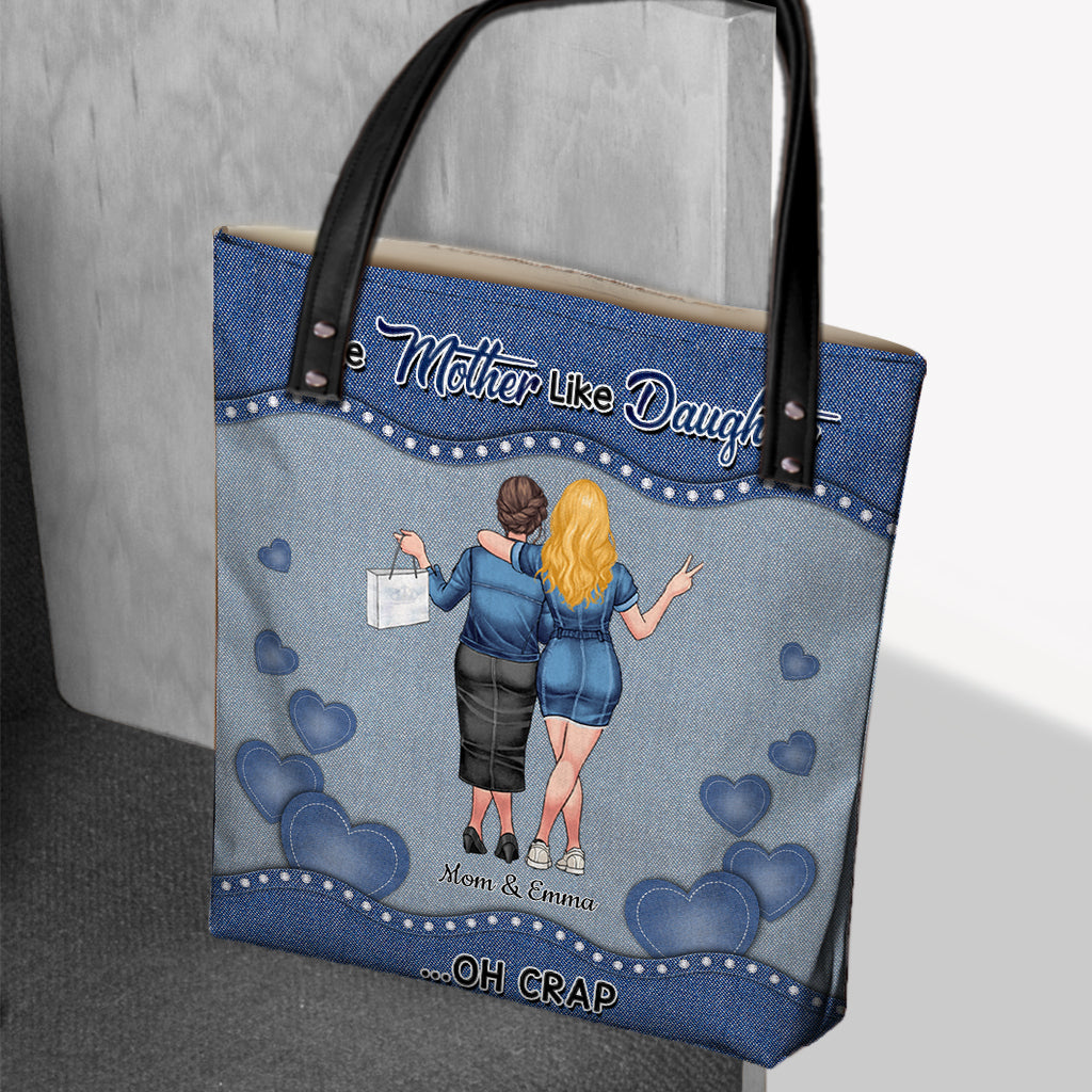 Like Mother Like Daughter - Personalized Mother's Day Mother Tote Bag
