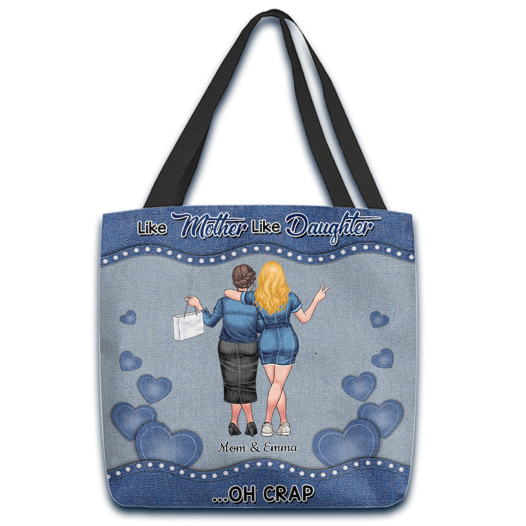 Like Mother Like Daughter - Personalized Mother's Day Mother Tote Bag