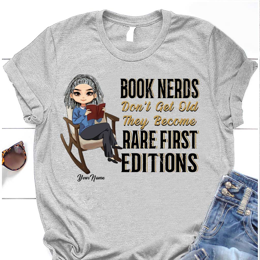 Book Nerds Don't Get Old - Personalized T-shirt and Hoodie