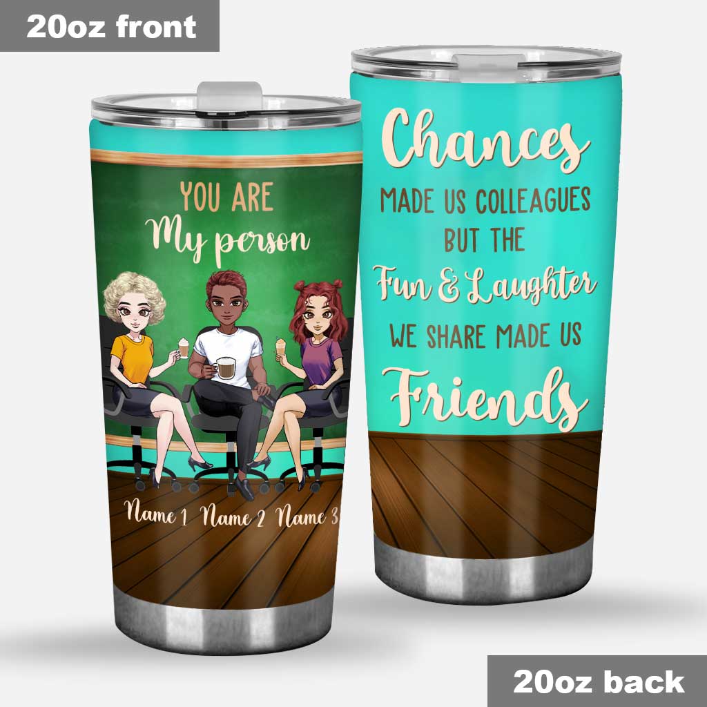 Teacher Friendship - Personalized Tumbler