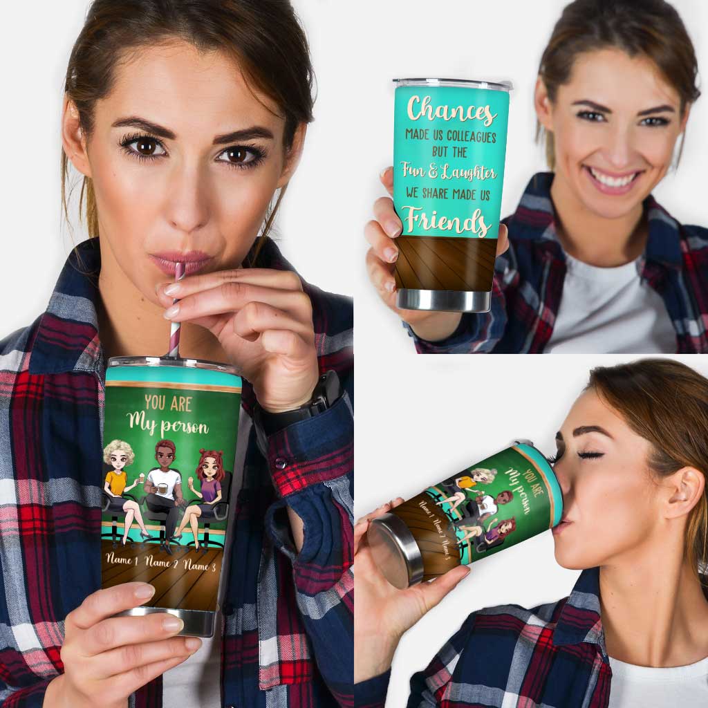 Teacher Friendship - Personalized Tumbler