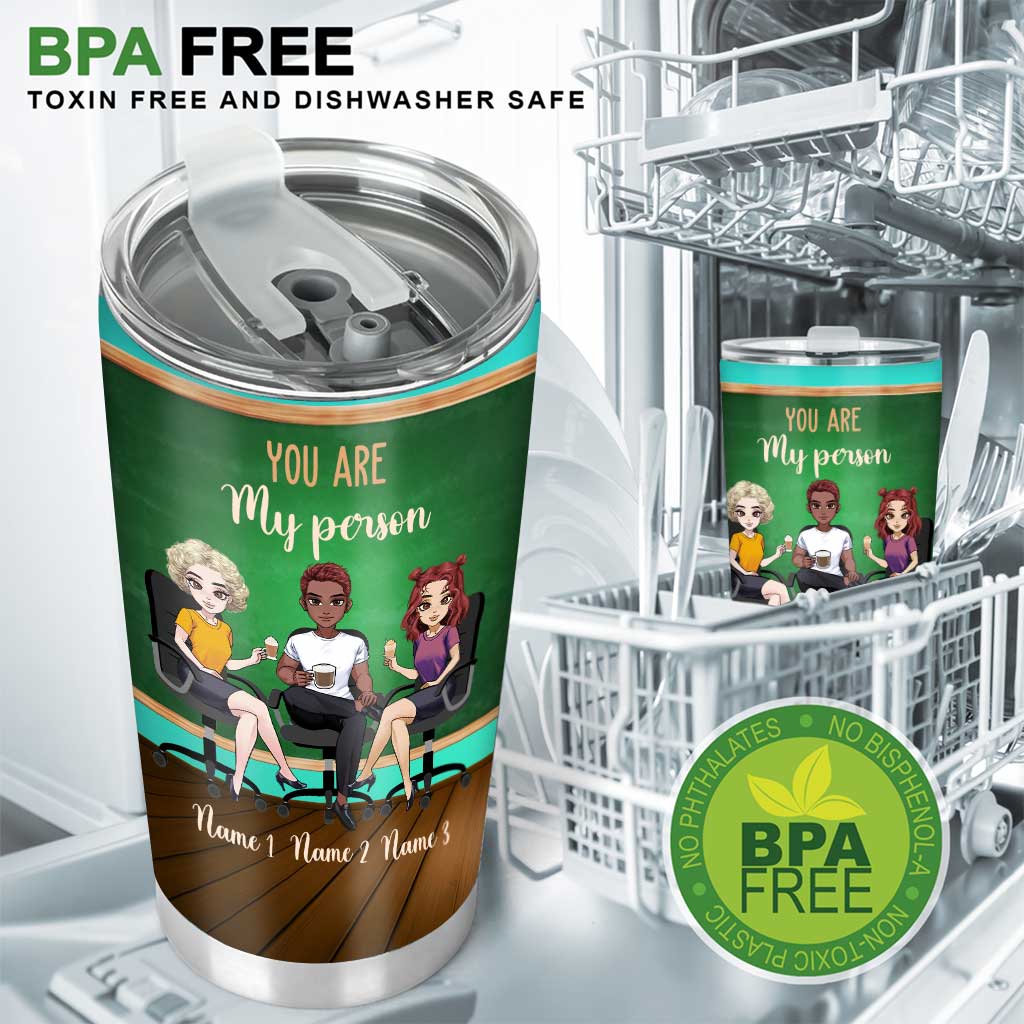 Teacher Friendship - Personalized Tumbler