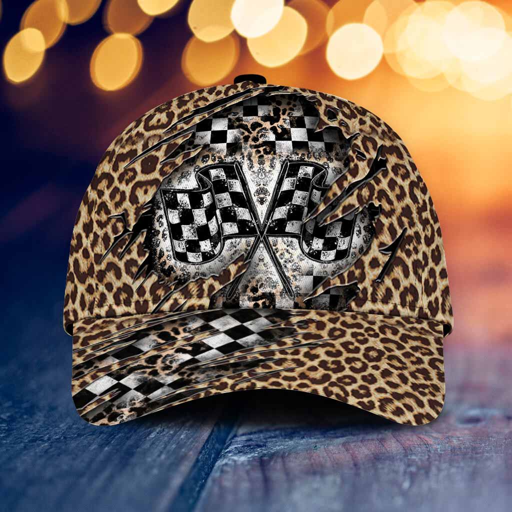 Racing Girl Cap With Printed Vent Holes