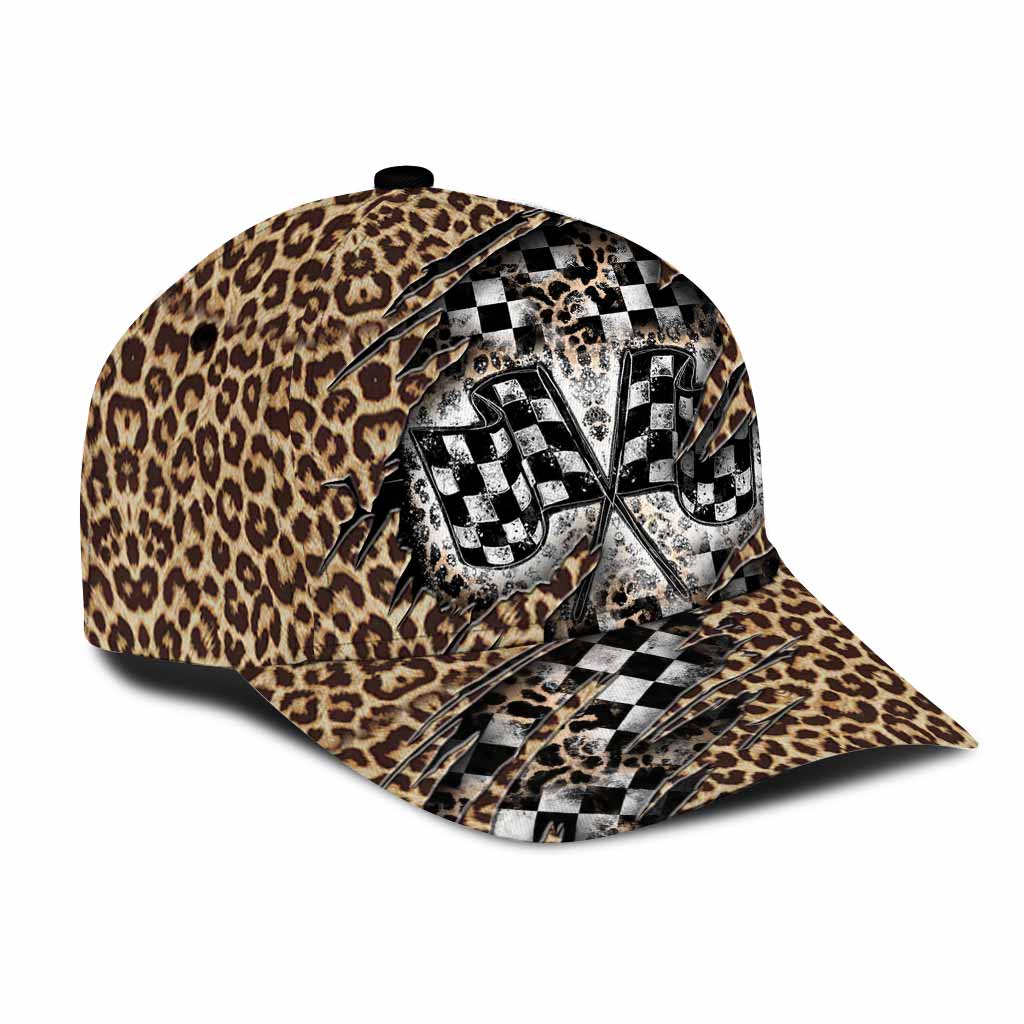 Racing Girl Cap With Printed Vent Holes