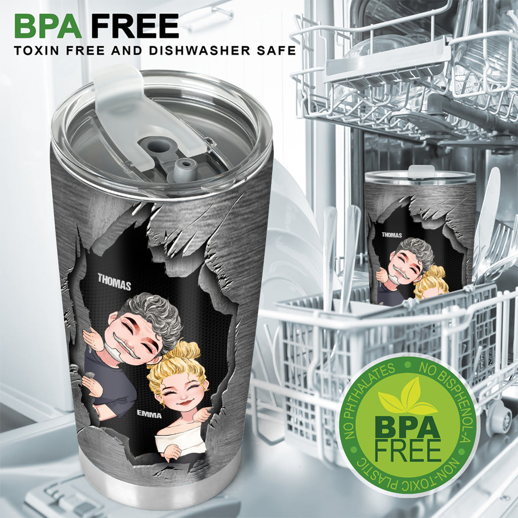 Like Father Like Daughter - Personalized Father Tumbler