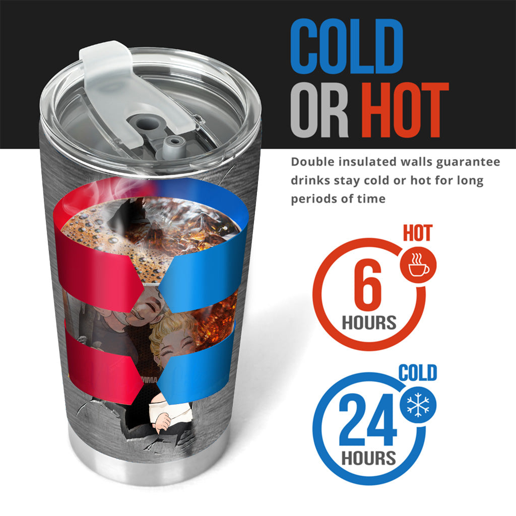 Like Father Like Daughter - Personalized Father Tumbler