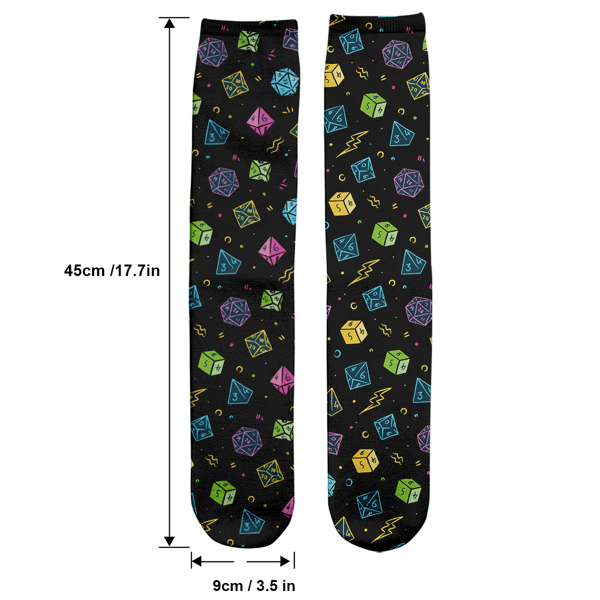 Dungeon Dad - Personalized RPG Socks