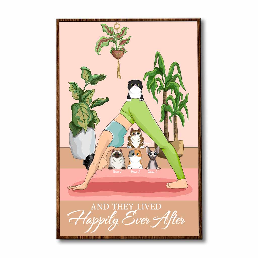 And They Lived Happily Ever After Personalized Poster