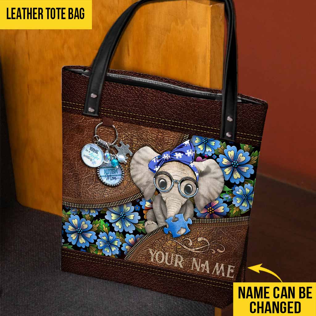 Accept Understand Love - Autism Awareness Personalized Tote Bag