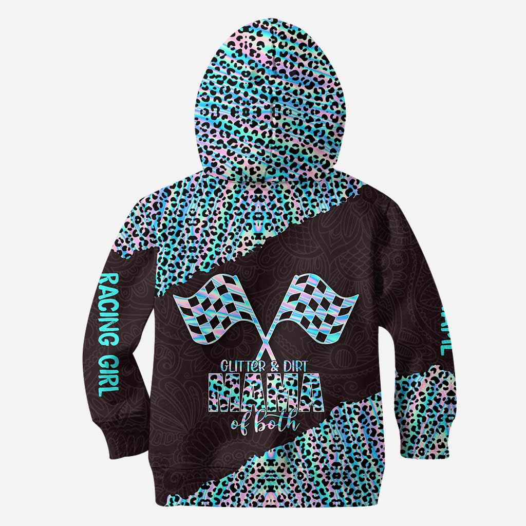 Glitter And Dirt - Personalized Racing Hoodie and Leggings