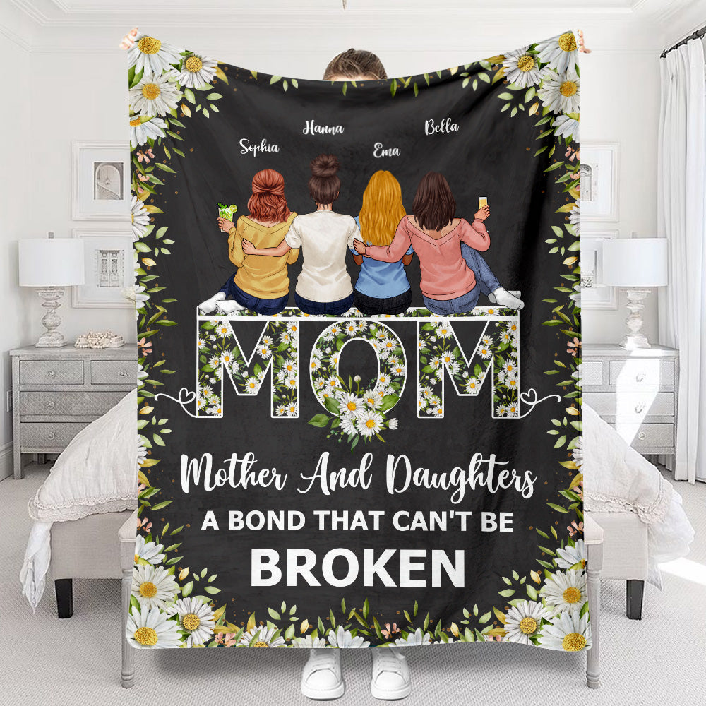 Love You Mom - Personalized Mother's Day Mother Blanket
