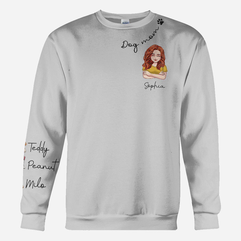 I Love You Grandma - Personalized Dog All Over Shirt