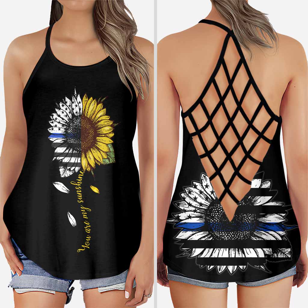 You Are My Sunshine - Police Cross Tank Top