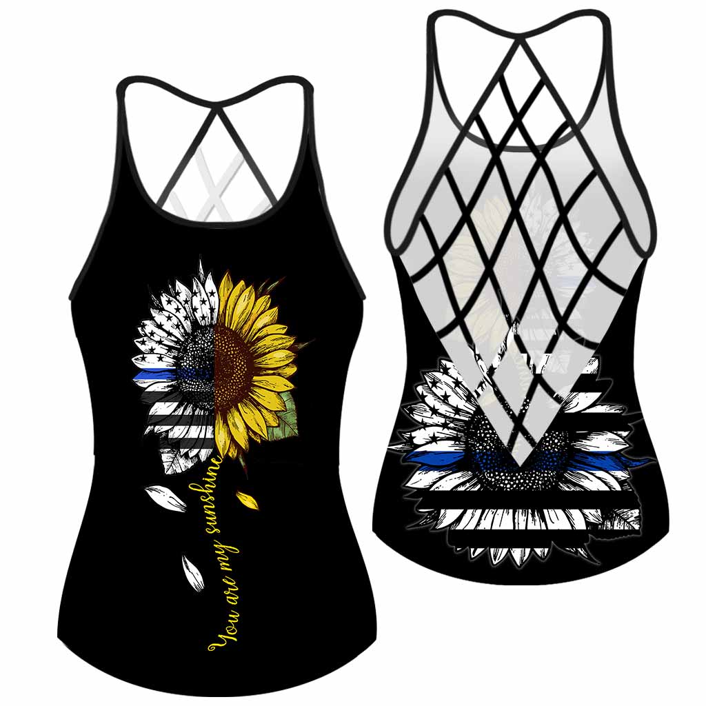 You Are My Sunshine - Police Cross Tank Top