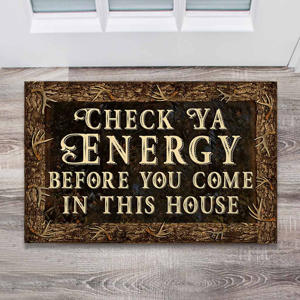 Check Ya Energy - Hunting Doormat