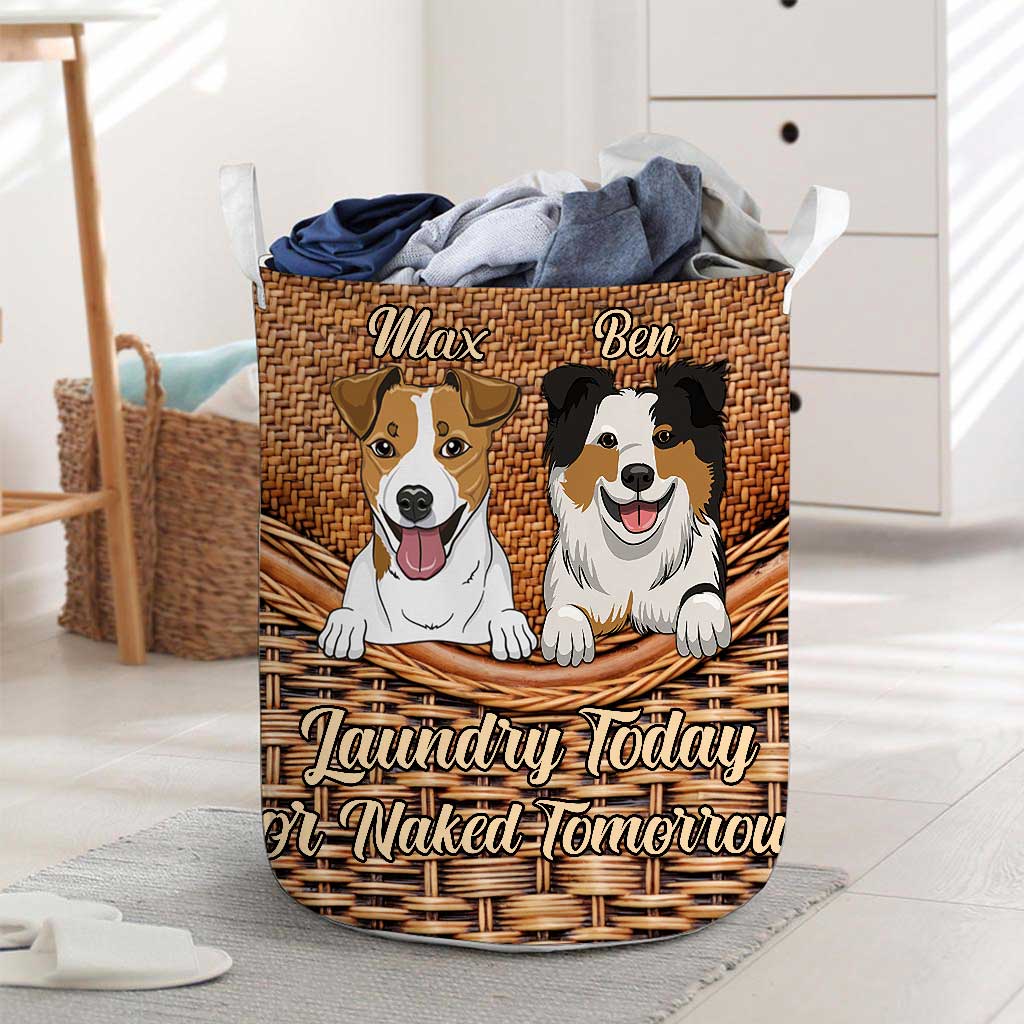 Laundry Today - Personalized Dog Storage Basket