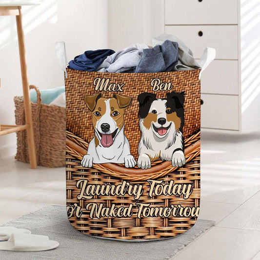 Laundry Today - Personalized Dog Storage Basket