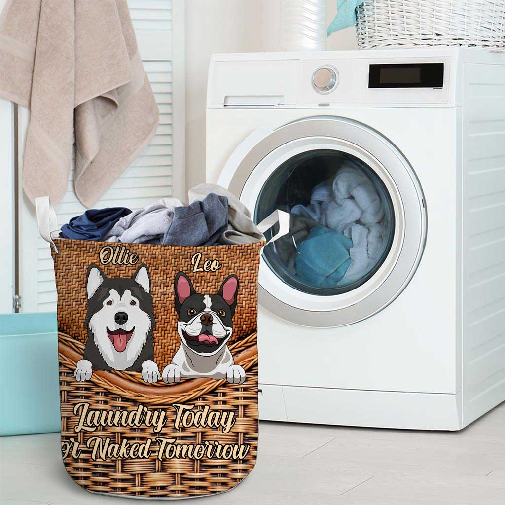 Laundry Today - Personalized Dog Storage Basket