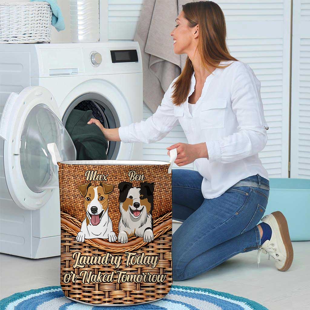Laundry Today - Personalized Dog Storage Basket