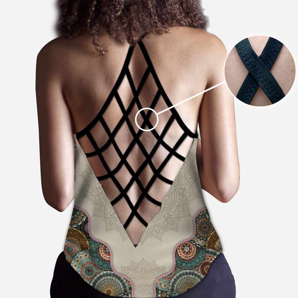 I'm Not Sugar And Spice And Everything Nice I'm Sage And Hood - Personalized Yoga Cross Tank Top