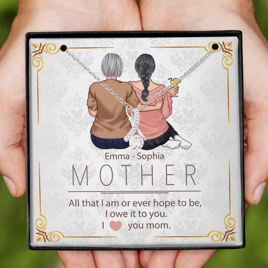 Mother And Daughter - Personalized Mother’s Day Mother Necklace