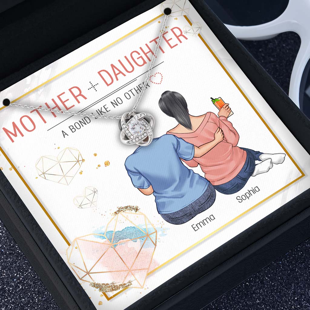 Mother And Daughter - Personalized Mother’s Day Mother Necklace