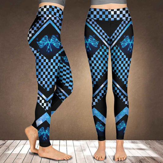 Racing Girl Polygon Leggings