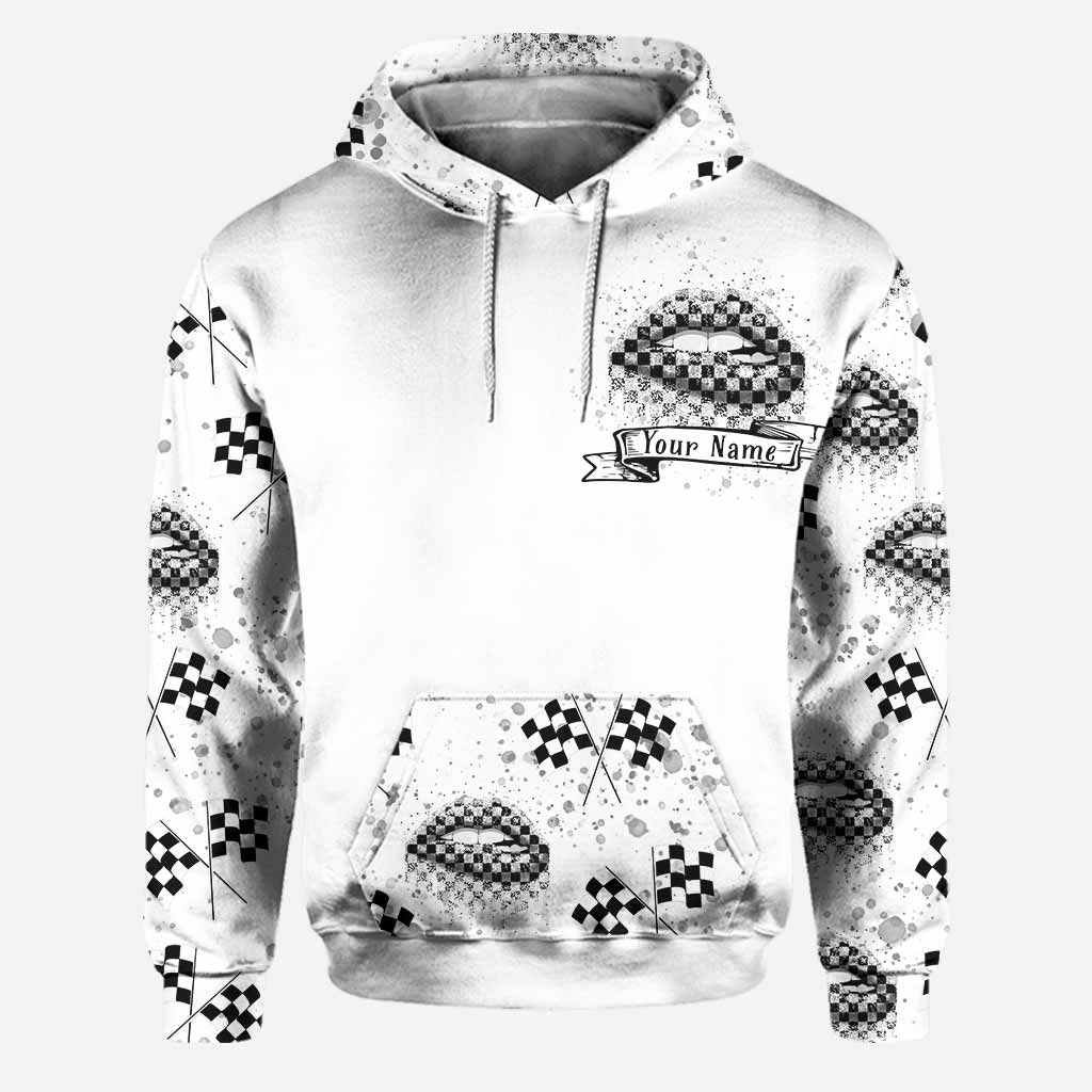 Fancy Like A Race Track - Personalized Racing Hoodie And Leggings