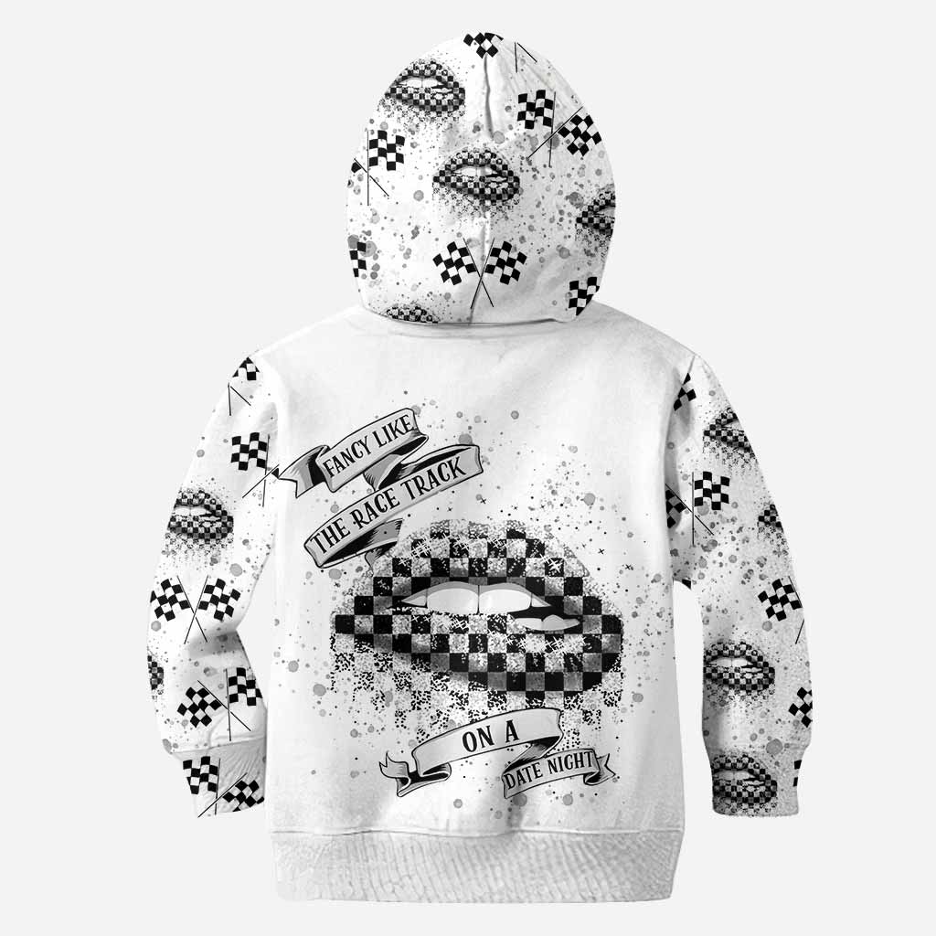 Fancy Like A Race Track - Personalized Racing Hoodie And Leggings