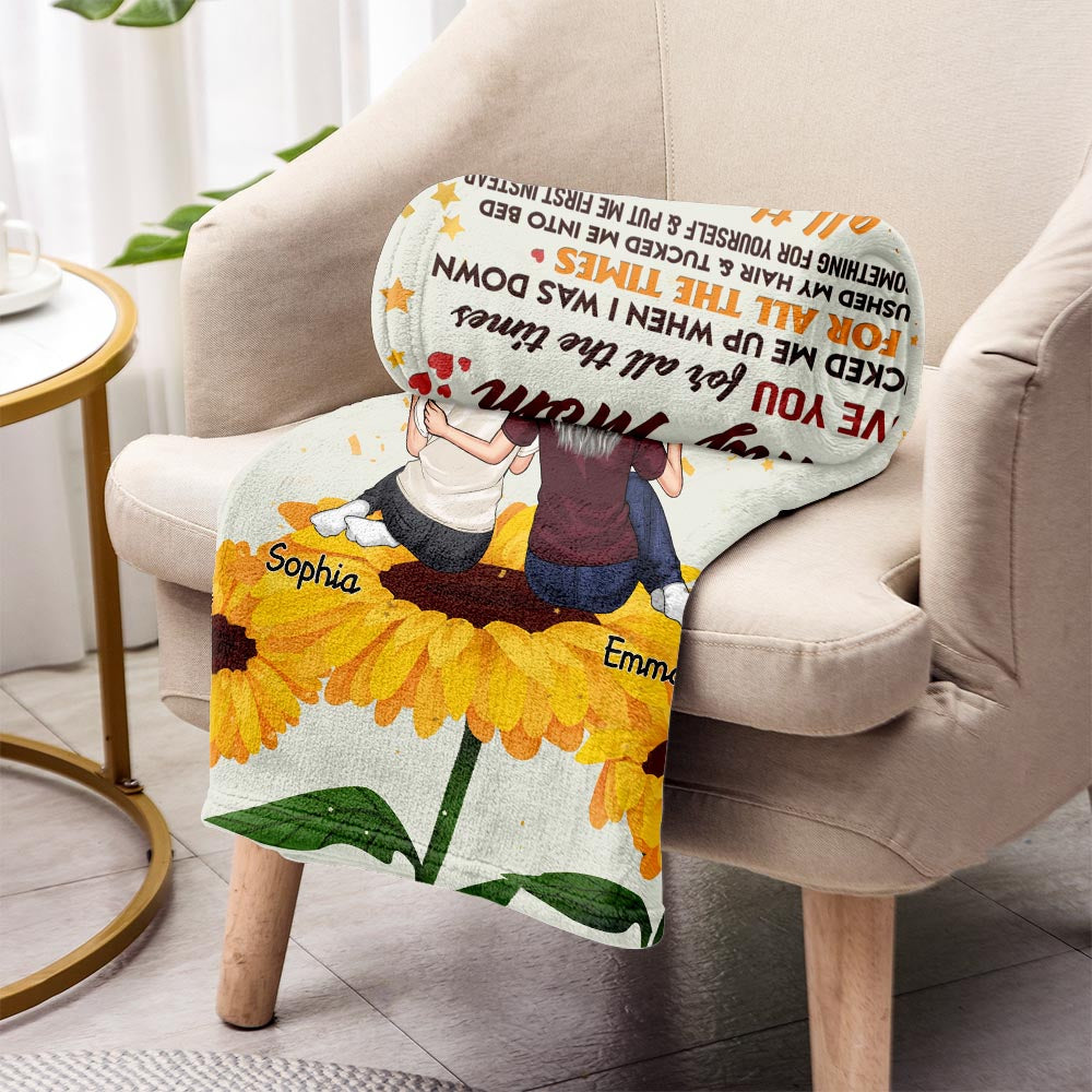 You're My Sunshine - Personalized Mother's day Mother Blanket