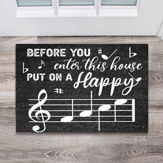 Before You Enter This House - Piano Doormat