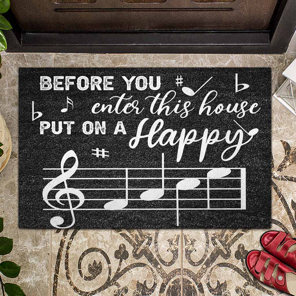 Before You Enter This House - Piano Doormat